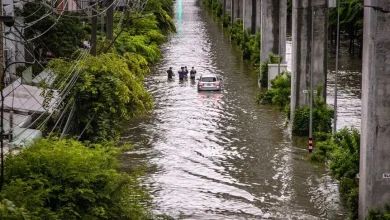 Tayland'ın başkenti Bangkok'ta etkili olan seller nedeniyle binlerce kişi tahliye edildi