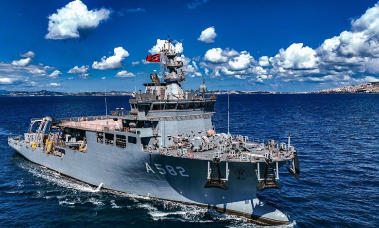 TCG Işın’ın ardından TCG Alemdar da KKTC’ye geliyor
