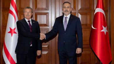 Üstel, Ankara temasları kapsamında TC Dışişleri Bakanı Fidan ile bir araya geldi