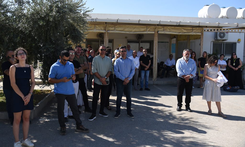Yeni Lefkoşa Atık Su Arıtma Tesisi’ndeki güneş enerjisi santrali hizmete girdi