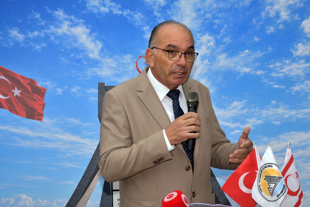 Yeşilova (Mandria) Şehitler Anıtı’nın temeli Karaoğlanoğlu’nda törenle atıldı