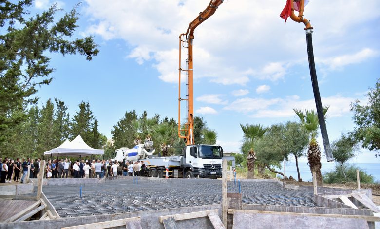 Yeşilova (Mandria) Şehitler Anıtı’nın temeli Karaoğlanoğlu’nda törenle atıldı