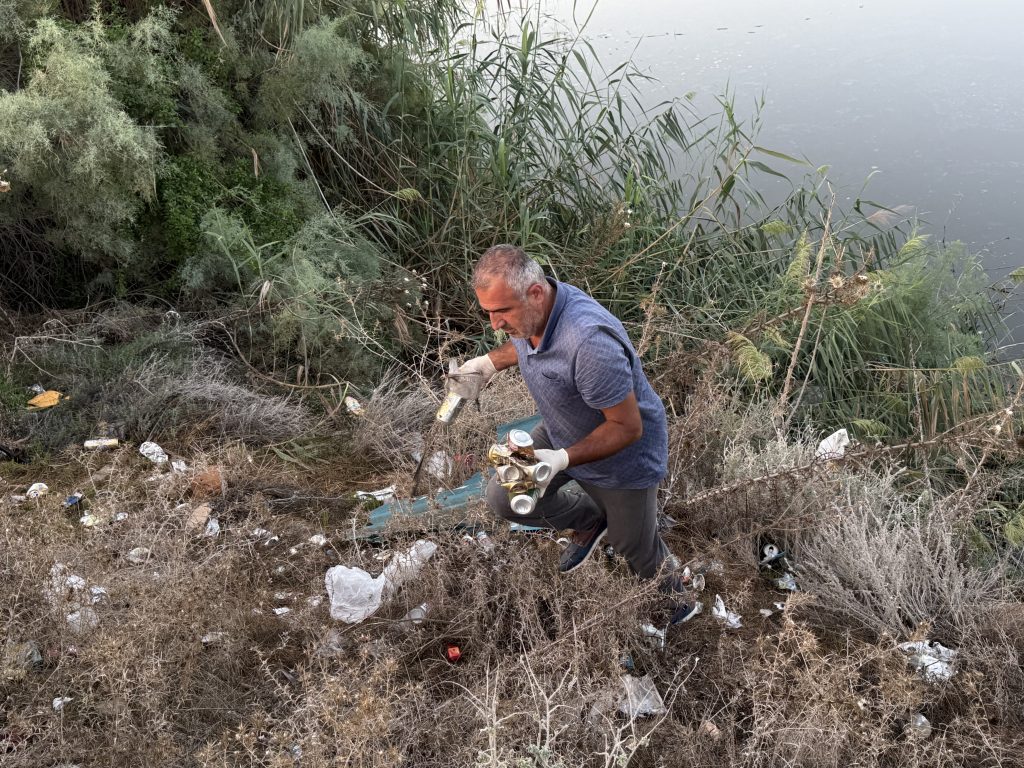 Ayluga Sulak Alanı’nda temizlik ve kuş gözlemi etkinliği düzenlendi