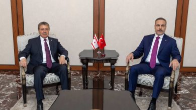 Başbakan Üstel, Hakan Fidan ile görüştü
