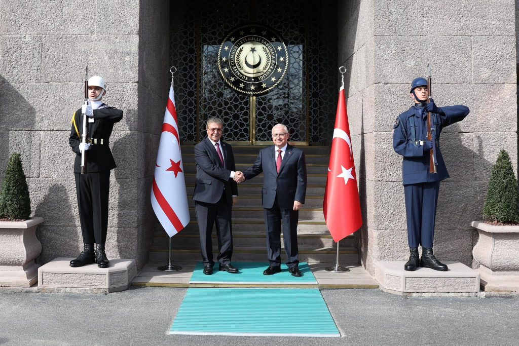 Başbakanı Üstel, Türkiye Milli Savunma Bakanı Güler ile Ankara’da görüştü