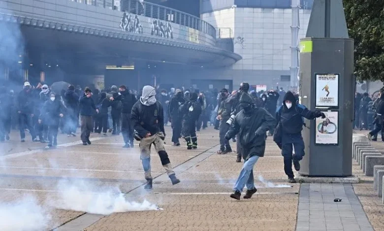 Belçika'daki protestolar: 195 gözaltı