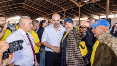 Bozkurt, Gazimağusa Serbest Limanı, Limanlar Dairesi ve Liman İşçileri Şirketi’ni ziyaret etti