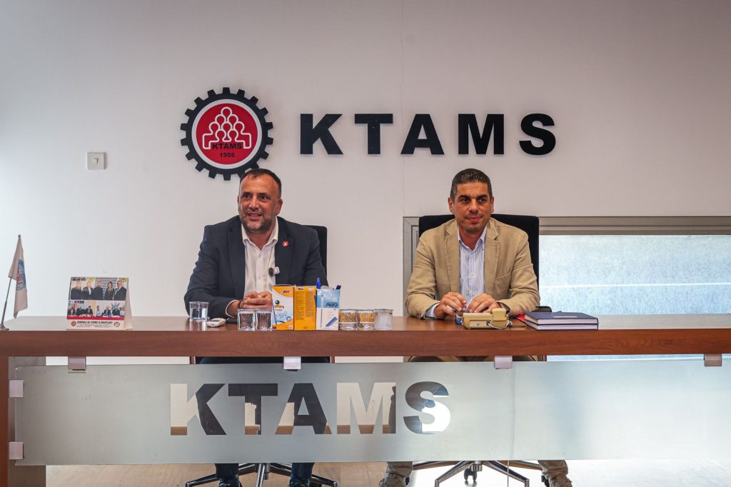 Çeler ve TDP milletvekili adayları KTAMS’ı ziyaret etti