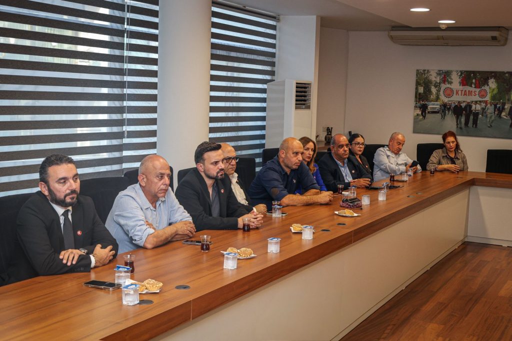 Çeler ve TDP milletvekili adayları KTAMS’ı ziyaret etti