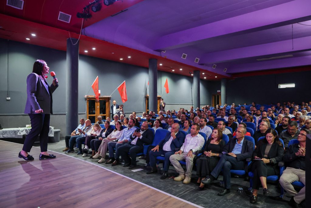CTP kitle toplantılarına Lefke’den devam etti