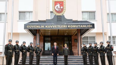 Cumhurbaşkanı Erhürman, Tümgeneral Bilir’i ziyaret etti