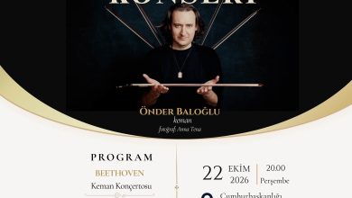 Cumhurbaşkanlığı Senfoni Orkestrası’ndan Sonbahar Konseri