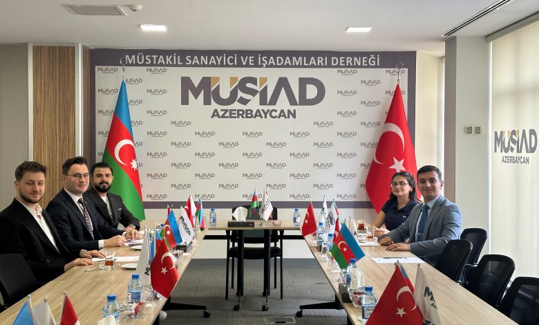 “Ebedi Birlik” Gençler Kamu Birliği, Genç MÜSİAD Azerbaycan’ı ziyaret etti
