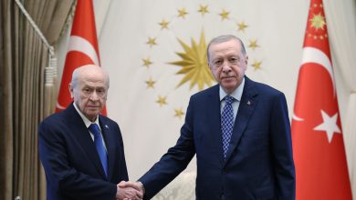 Erdoğan, Bahçeli ile görüştü