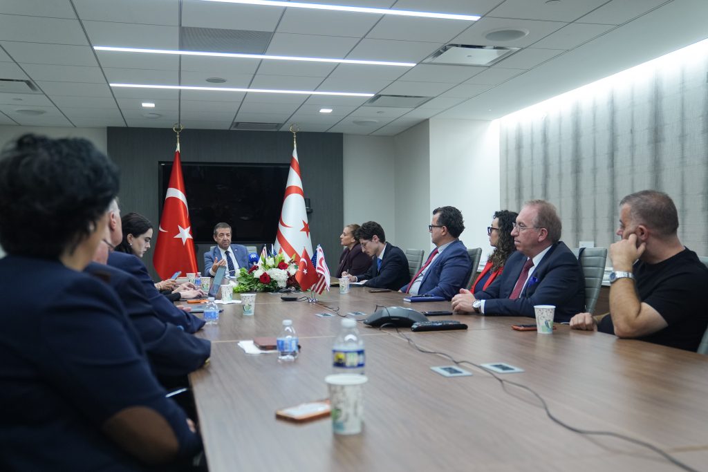 Ertuğruloğlu'ndan Washington'da iki komşu egemen eşit devlet vurgusu
