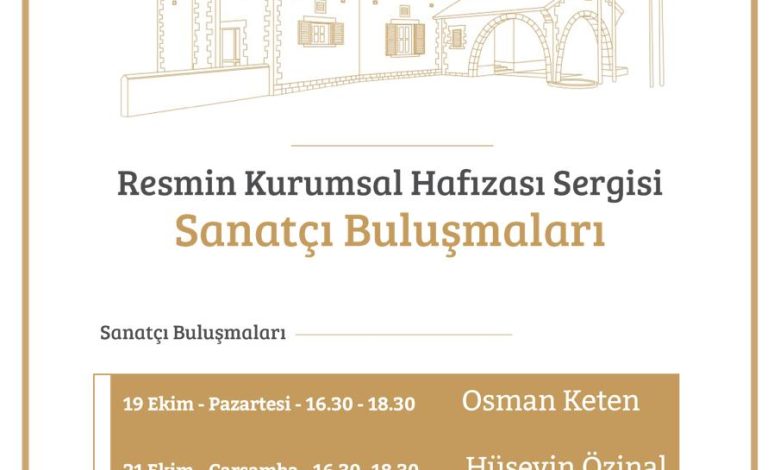 Eski Cumhurbaşkanlığı binasındaki sergi için öğrenci turları ve sanatçı buluşmaları düzenlenecek