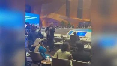 Fidan ve birçok ülke temsilcisi, CICA Zirvesi'nde İsrail Cumhurbaşkanının konuşması başlarken salonu terk etti