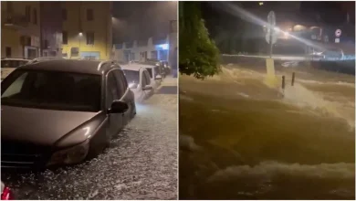 Fransa'nın güneydoğusunda şiddetli yağışlar hayatı olumsuz etkiledi; 1 kişi hayatını kaybetti