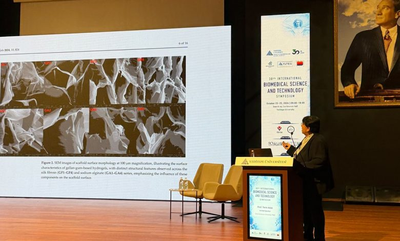 GAÜ, BIOMED 2026'da temsil edildi