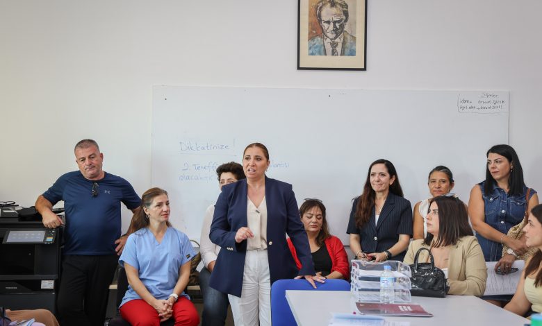 Gönyeli-Alayköy Belediye Başkan adayı Soyalp, Dr. Suat Günsel İlkokulu ve Alayköy İlkokulu'nu ziyaret etti
