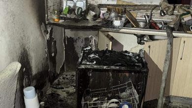 Gönyeli’de kısa devre yapan bulaşık makinesi mutfağı yaktı