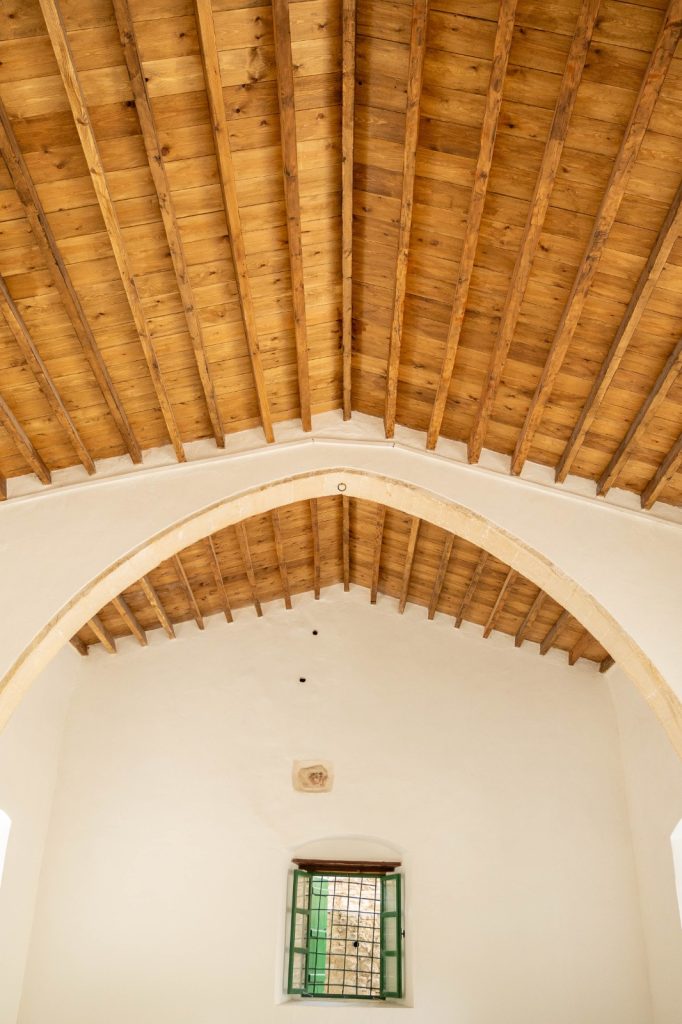 Güney Kıbrıs’taki Gilan (Ceylan) Köyü Camii’nde koruma çalışmaları tamamlandı