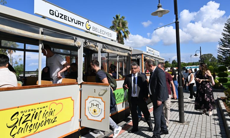 Güzelyurt Belediyesi üniversite öğrencilerini kentle buluşturdu