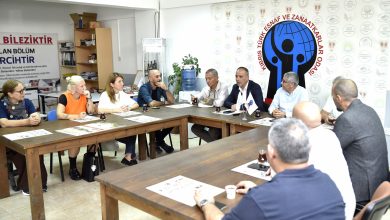 Harmancı, esnaf ve ticaret odalarını ziyaret etti