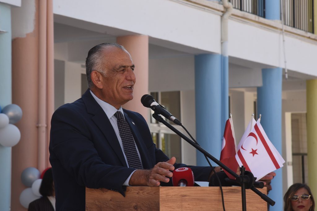 Haspolat Gülen Tüfekçi İlkokulu’nda yeni derslik binaları ve oyun parkı açıldı