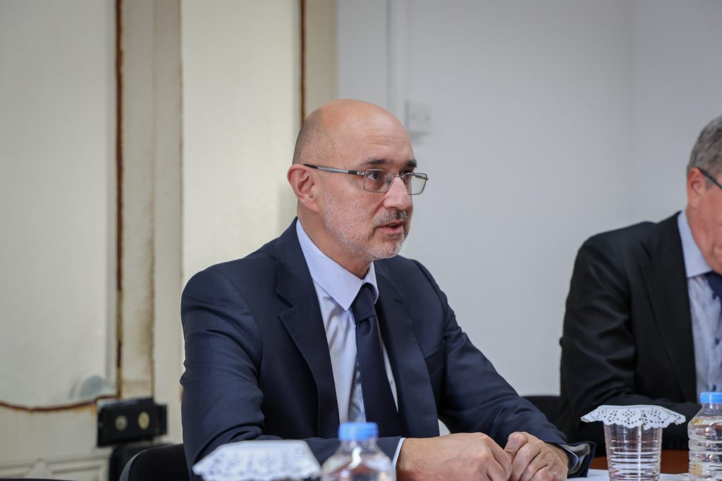 İncirli, Hugo Sobral’ı kabul etti