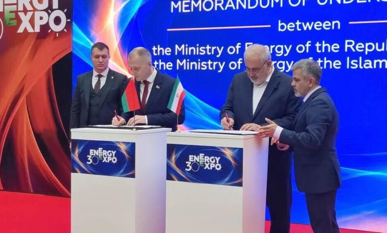 İran ve Belarus, enerji işbirliği için mutabakat zaptı imzaladı