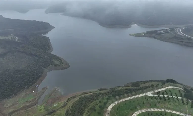 İstanbul'a su sağlayan barajlardaki doluluk bir günde yüzde 7,16 arttı