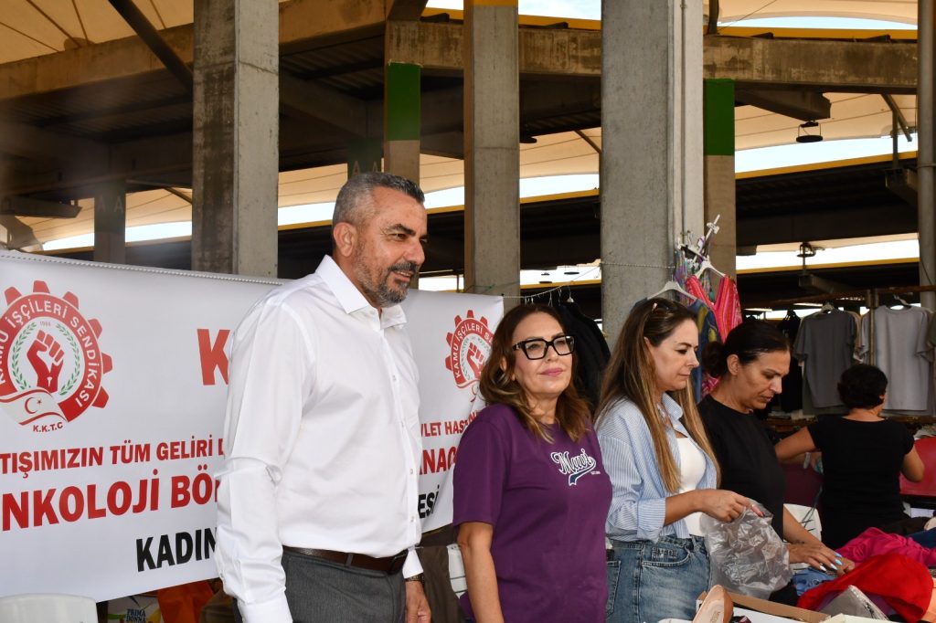 Kamu-İş kadın Dayanışma Komitesi’nin onkolojiye destek kermesi tamamlandı