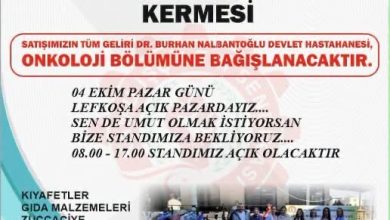 Kamu-İş, Onkoloji Bölümü’ne destek amacıyla pazar günü kermes düzenleyecek
