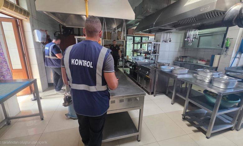 Kaplıca bölgesindeki su ürünleri restoranları denetlendi