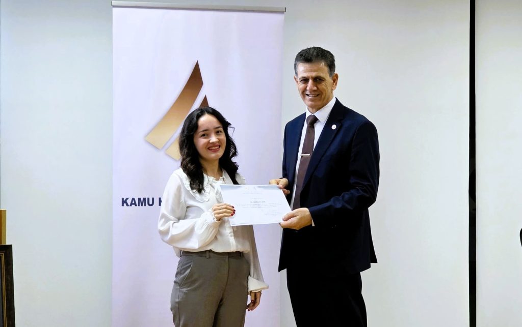 KHK sınavlarında dereceye girenlere üstün başarı belgeleri verildi