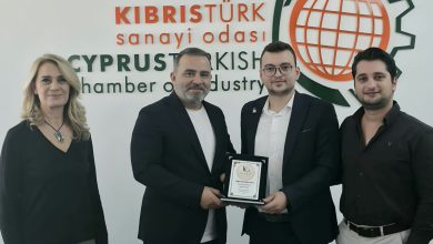 Kıbrıs Genç Girişimciler ve Üreticiler Derneği, KTSO’yu ziyaret etti