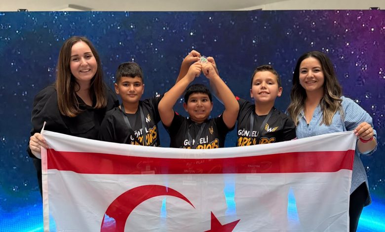 Kıbrıs Robofest öğrencileri Avrupa Drone Futbolu’nda zirvede…