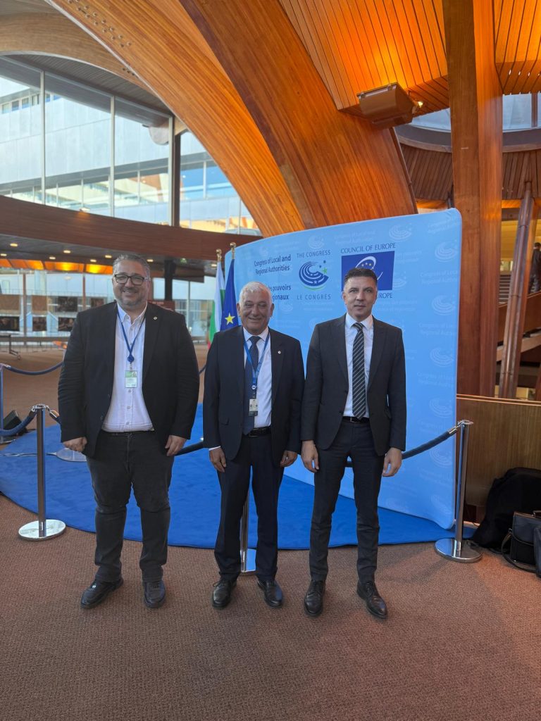 Kıbrıs Türk Belediyeler Birliği heyeti Strasbourg’da toplantılara katıldı
