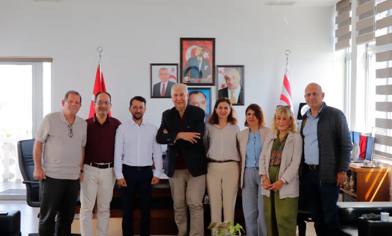 Kıbrıs Türk Pediatri Kurumu, Gazimağusa Belediyesi’ni ziyaret etti