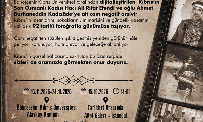 “Kıbrıs’ta Osmanlı İzleri” Fotoğraf Sergisi açılıyor