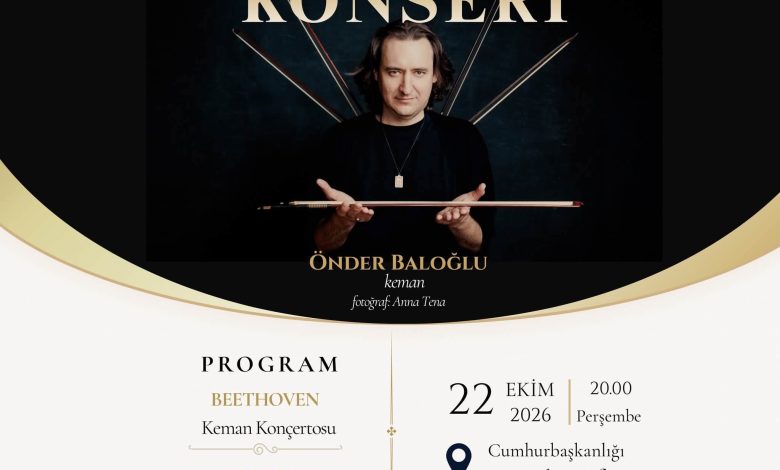 KKTC Cumhurbaşkanlığı Senfoni Orkestrası'ndan Sonbahar Konseri