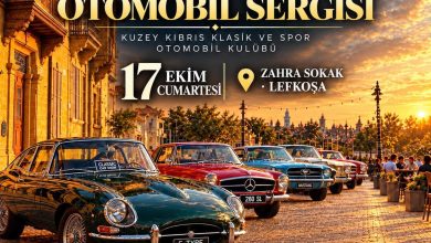 Klasik otomobiller cumartesi Zahra Sokak’ta sergilenecek