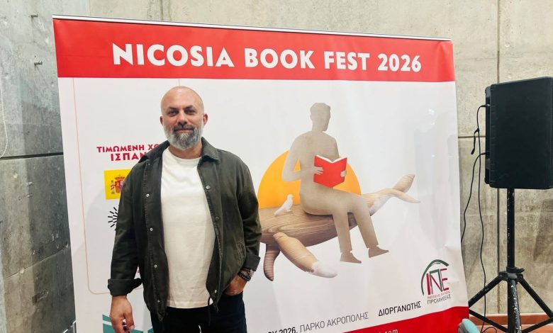 Korkmazhan, Güney Kıbrıs’ta yapılan Lefkoşa Kitap Festivali’ne konuk oldu