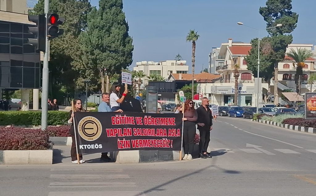 KTOEÖS, Girne ve çevresindeki okullarda öğleden sonra greve gitti
