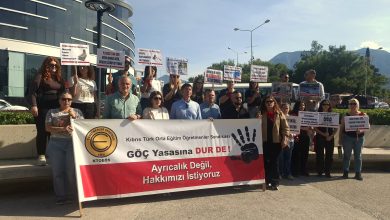 KTOEÖS, Girne ve çevresindeki okullarda öğleden sonra greve gitti