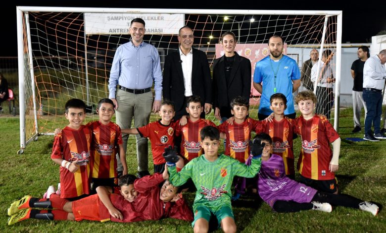 LTB Başkanı ve adayı Harmancı, Çetinkaya Spor Kulübü’nü ziyaret etti