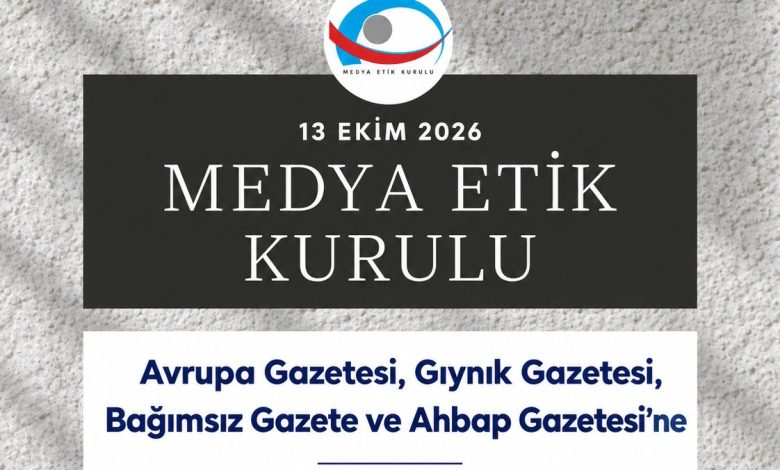 Medya Etik Kurulu’ndan dört gazeteye kaynaksız fotoğraf kullanımı uyarısı