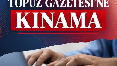 Medya Etik Kurulu’ndan Topuz Gazetesi’ne kınama