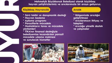 Mehmetçik - Büyükkonuk Belediyesi hayvancılık ve arıcılığı masaya yatıracak